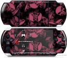 Sony PSP 3000 Decal Style Skin - Skulls Confetti Pink