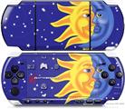 Sony PSP 3000 Decal Style Skin - Moon Sun