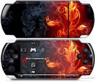 Sony PSP 3000 Decal Style Skin - Fire Flower