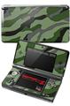 Nintendo 3DS Decal Style Skin - Camouflage Green