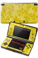 Nintendo 3DS Decal Style Skin - Triangle Mosaic Yellow