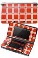 Nintendo 3DS Decal Style Skin - Squared Red