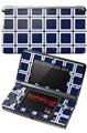Nintendo 3DS Decal Style Skin - Squared Navy Blue