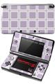 Nintendo 3DS Decal Style Skin - Squared Lavender