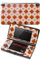 Nintendo 3DS Decal Style Skin - Boxed Burnt Orange