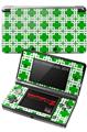 Nintendo 3DS Decal Style Skin - Boxed Green
