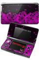 Nintendo 3DS Decal Style Skin - HEX Hot Pink