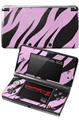 Nintendo 3DS Decal Style Skin - Zebra Skin Pink