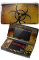 Nintendo 3DS Decal Style Skin - Toxic Decay