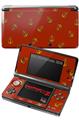 Nintendo 3DS Decal Style Skin - Anchors Away Red Dark