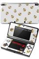 Nintendo 3DS Decal Style Skin - Anchors Away White