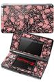 Nintendo 3DS Decal Style Skin - Scattered Skulls Pink