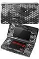 Nintendo 3DS Decal Style Skin - HEX Mesh Camo 01 Gray