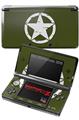 Nintendo 3DS Decal Style Skin - Distressed Army Star
