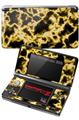 Nintendo 3DS Decal Style Skin - Electrify Yellow