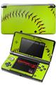 Nintendo 3DS Decal Style Skin - Softball