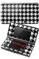 Nintendo 3DS Decal Style Skin - Houndstooth White