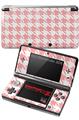 Nintendo 3DS Decal Style Skin - Houndstooth Pink