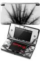 Nintendo 3DS Decal Style Skin - Lightning Black