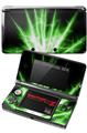 Nintendo 3DS Decal Style Skin - Lightning Green