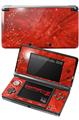 Nintendo 3DS Decal Style Skin - Stardust Red