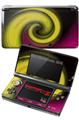 Nintendo 3DS Decal Style Skin - Alecias Swirl 01 Yellow