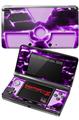 Nintendo 3DS Decal Style Skin - Radioactive Purple