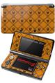 Nintendo 3DS Decal Style Skin - Halloween Skull and Bones