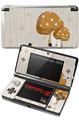 Nintendo 3DS Decal Style Skin - Mushrooms Orange
