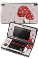 Nintendo 3DS Decal Style Skin - Mushrooms Red