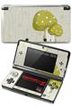 Nintendo 3DS Decal Style Skin - Mushrooms Yellow