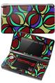 Nintendo 3DS Decal Style Skin - Crazy Dots 04