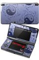 Nintendo 3DS Decal Style Skin - Feminine Yin Yang Blue