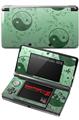 Nintendo 3DS Decal Style Skin - Feminine Yin Yang Green