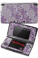 Nintendo 3DS Decal Style Skin - Victorian Design Purple