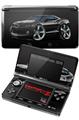 Nintendo 3DS Decal Style Skin - 2010 Camaro RS Black