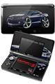 Nintendo 3DS Decal Style Skin - 2010 Camaro RS Blue Dark