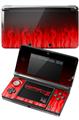 Nintendo 3DS Decal Style Skin - Fire Red