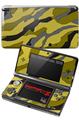 Nintendo 3DS Decal Style Skin - Camouflage Yellow