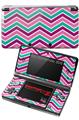 Nintendo 3DS Decal Style Skin - Zig Zag Teal Pink Purple
