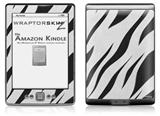 Zebra Skin - Decal Style Skin (fits 4th Gen Kindle with 6inch display and no keyboard)