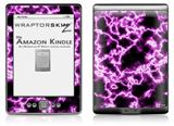 Electrify Hot Pink - Decal Style Skin (fits 4th Gen Kindle with 6inch display and no keyboard)