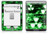 Radioactive Green - Decal Style Skin (fits 4th Gen Kindle with 6inch display and no keyboard)