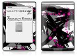 Abstract 02 Pink - Decal Style Skin (fits 4th Gen Kindle with 6inch display and no keyboard)