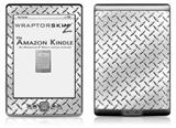 Diamond Plate Metal - Decal Style Skin (fits 4th Gen Kindle with 6inch display and no keyboard)