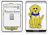 Puppy Dogs on White - Decal Style Skin (fits 4th Gen Kindle with 6inch display and no keyboard)
