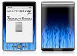 Fire Blue - Decal Style Skin (fits 4th Gen Kindle with 6inch display and no keyboard)
