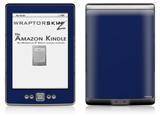 Solids Collection Navy Blue - Decal Style Skin (fits 4th Gen Kindle with 6inch display and no keyboard)