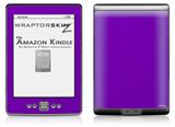 Solids Collection Purple - Decal Style Skin (fits 4th Gen Kindle with 6inch display and no keyboard)