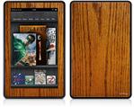 Amazon Kindle Fire (Original) Decal Style Skin - Wood Grain - Oak 01